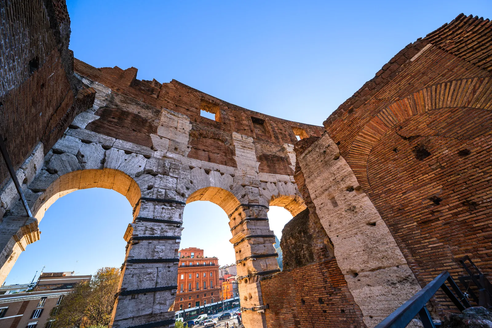 The Colosseum arena floor