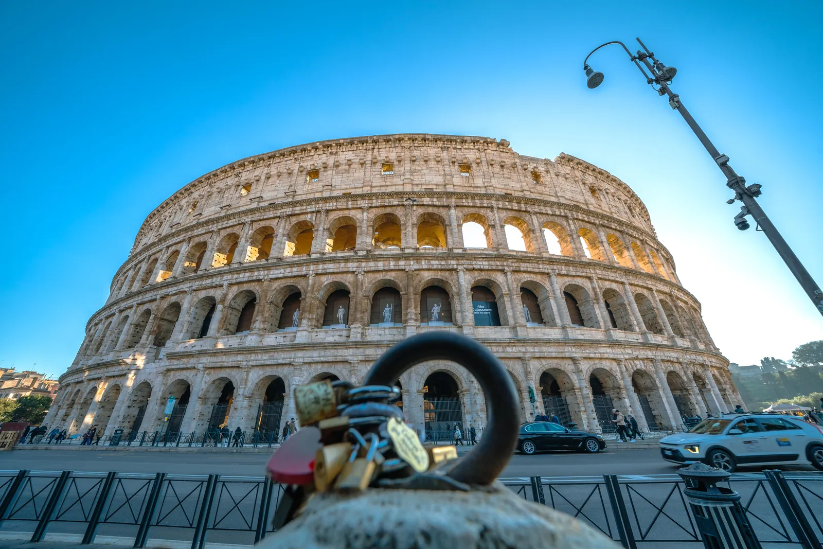 The Colosseum arena floor