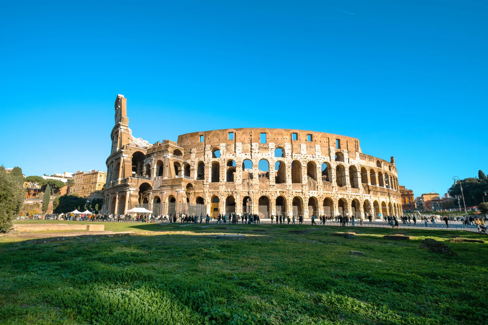 The Colosseum arena floor