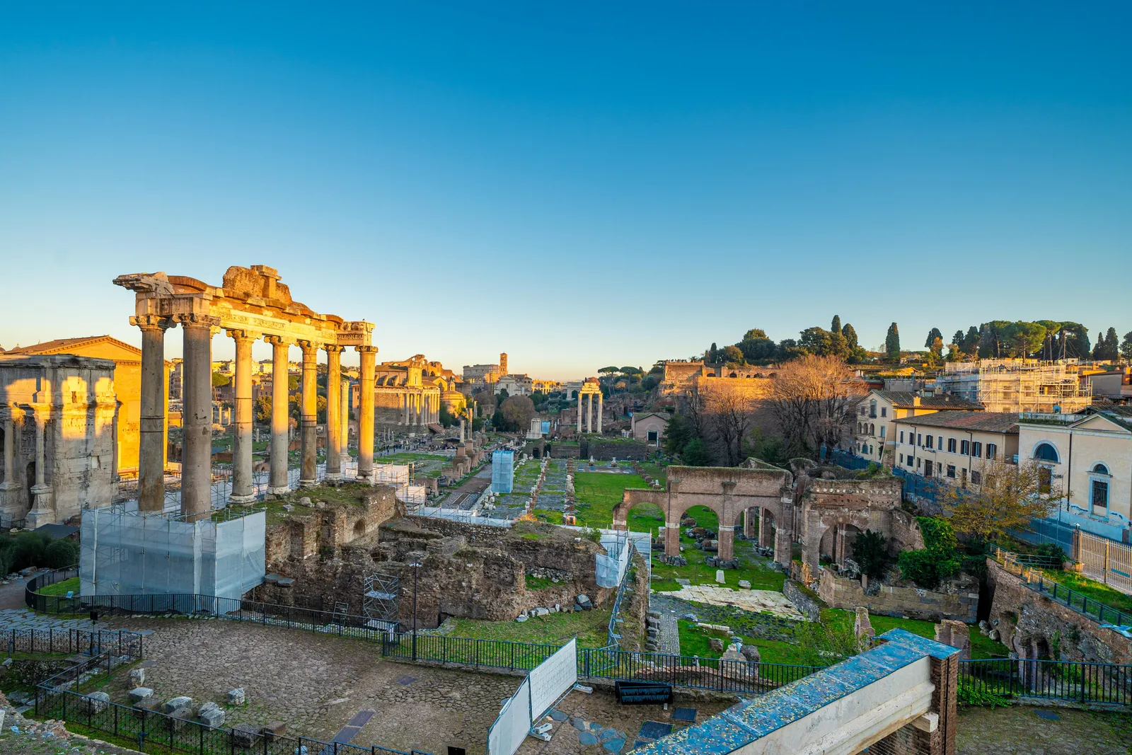 The Colosseum arena floor