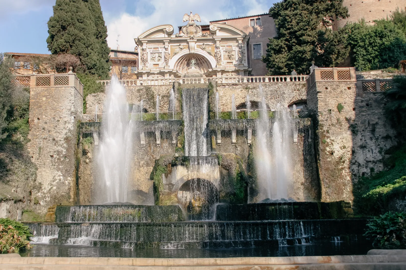 Villa d'Este and Hadrian's Villa in Tivoli